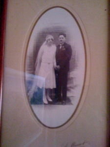 Mon grand-oncle n°1 et sa femme, Verdun, vers 1925